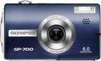 Olympus SP-700 Digitale Compact Camera - Blauw, Audio, Tv en Foto, Fotocamera's Digitaal, Verzenden, Zo goed als nieuw