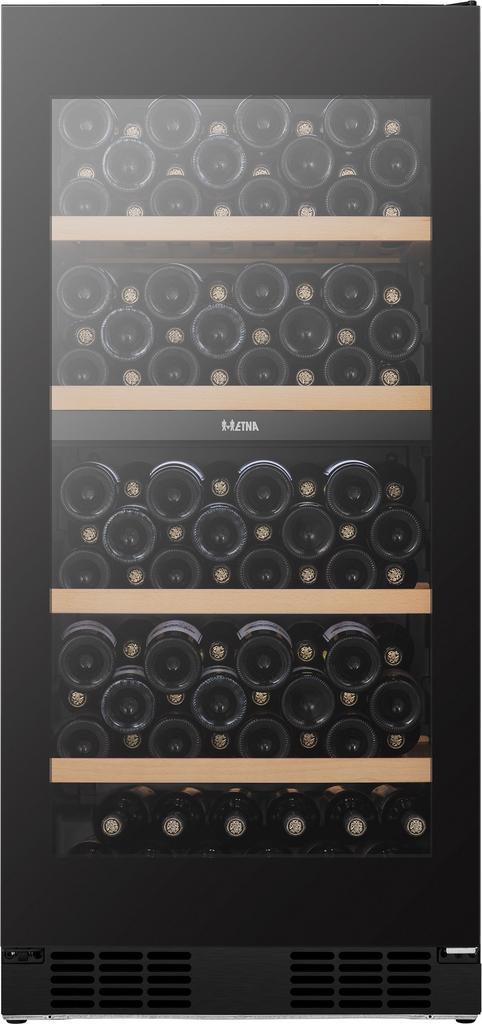 ETNA WKV584 wijnkoeler Compressorwijnkoeler Vrijstaand999, Witgoed en Apparatuur, Koelkasten en IJskasten, Nieuw, 160 cm of meer