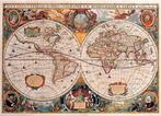 9781441330604 Peter Pauper Puzzel - Old World Map (1000 st), Nieuw, Peter Pauper, Verzenden