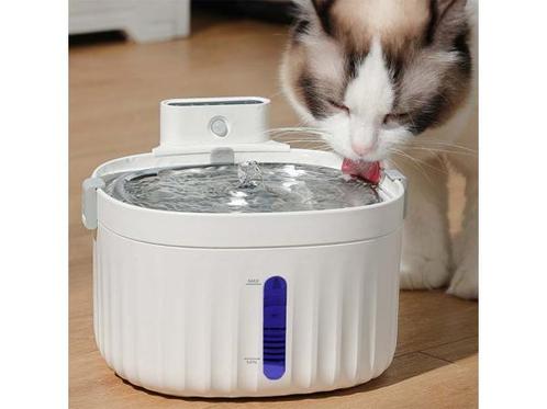 Veiling - Drinkfontein kat met sensor op batterijen 2L, Dieren en Toebehoren, Kattenvoerbakken en Drinkbakken