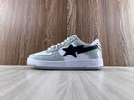 A Bathing Ape Bape Sta Low | Grey Black, Nieuw, Ophalen of Verzenden, Sneakers of Gympen, Overige kleuren