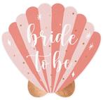 Servetten Bride To Be Schelp (20st), Ophalen of Verzenden, Nieuw
