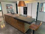 Nolte Showroom Keuken – Cortenstaal / Wit – Compleet, Bruin, Overige typen, Nieuw, Kunststof