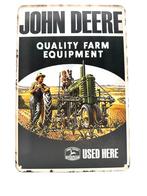 Metalen Wandbord -  John Deere - Quality Farm Equipment, Ophalen of Verzenden, Nieuw