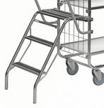Kongamek opklapbare trap voor KM8000 etagewagen  -  Grijs  -, Verzenden