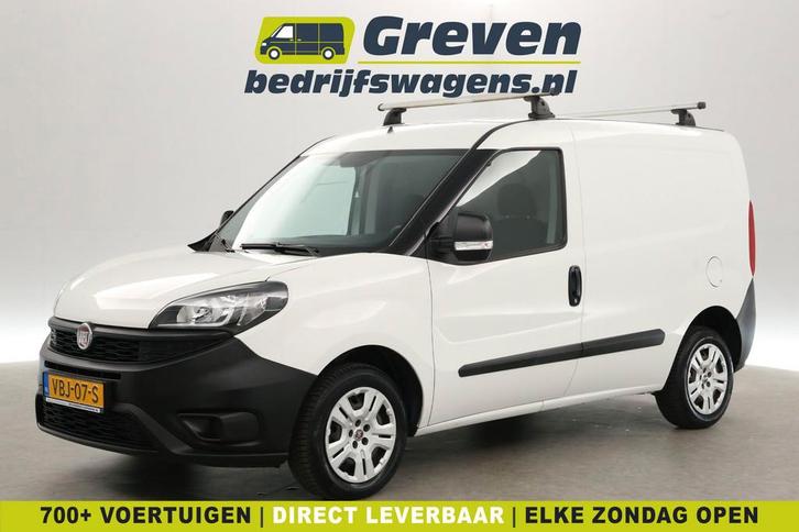 Fiat Doblò 1.6 MJ, Auto's, Bestelauto's, Onderhoudsboekje, Lease, Handgeschakeld, Wit, Financial lease, Stof, Diesel, Euro 6, Gebruikt