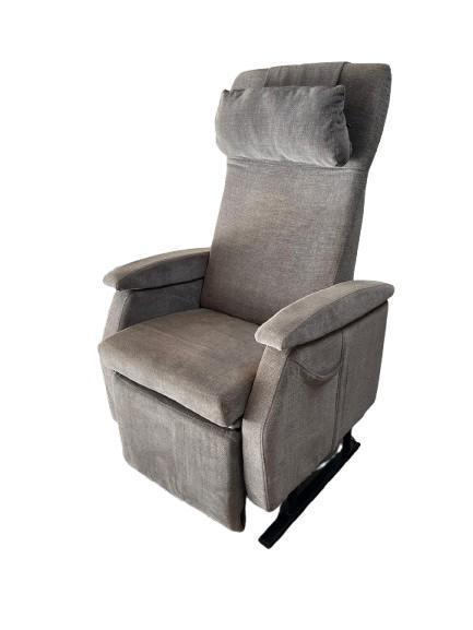 Fitform sta op stoel 574 in stof kleur grijs, Huis en Inrichting, Fauteuils, 50 tot 75 cm, Minder dan 75 cm, Zo goed als nieuw