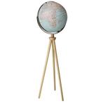 Staande Wereldbol SPUTNIK Blauw 43cm, Nieuw