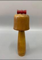 Beeldje, Kokeshi Dolls - 19.5 cm - Hout