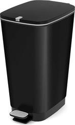 2dekans | Kis Chic Bin Pedaalemmer - 50L - Zwart - Maat L, Huis en Inrichting, Woonaccessoires | Prullenbakken, Ophalen of Verzenden