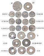 Indonesië. Collection of 14-17th century, 22 different types