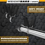 Halterschijven - Halterset- 30 mm - Halterstang - 20 kg - Sc, Verzenden, Zo goed als nieuw