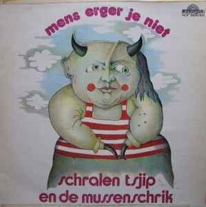 LP gebruikt - Schralen Tsjip En De Mussenschrik - Mens Er..., Cd's en Dvd's, Vinyl | Nederlandstalig, Zo goed als nieuw, Verzenden