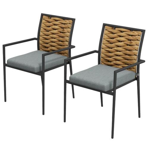 TRUUSK Tuinstoelen, Buitenstoelen, Terrasstoelen, Weerbesten, Tuin en Terras, Overige Tuin en Terras, Nieuw, Verzenden