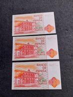 Spanje. - 3 x 2000 Pesetas - 1980 - Consecutive - Pick 159