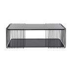 *WOONWINKEL* Kare Design Wire Double Rechthoekige Salontafel, Huis en Inrichting, Tafels | Salontafels, Verzenden, Nieuw
