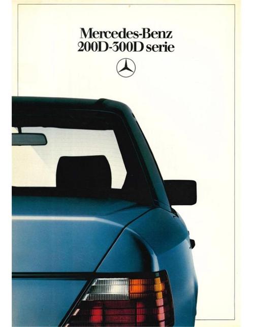 1985 MERCEDES BENZ E KLASSE BROCHURE NEDERLANDS, Boeken, Auto's | Folders en Tijdschriften