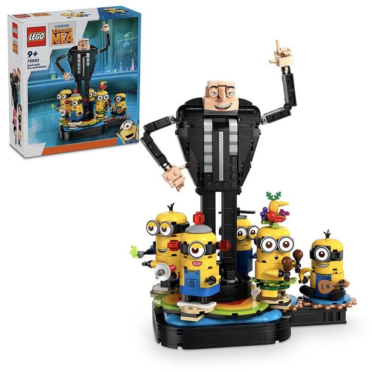 LEGO Minions - Brick-Built Gru and Minions 75582, Kinderen en Baby's, Speelgoed | Duplo en Lego, Ophalen of Verzenden