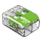 WAGO 221-422 Dubbele Hefboom Connector 4mm² Groene Reeks -, Verzenden, Nieuw, Overige typen