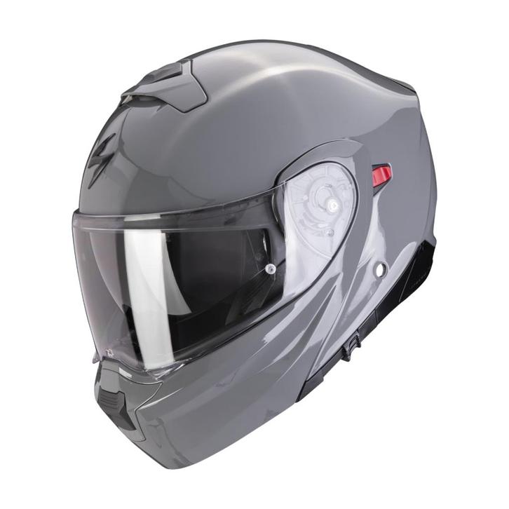 Scorpion EXO-930 EVO UNI - Grijs, Motoren, Kleding | Motorhelmen, M, Integraalhelm, Verzenden