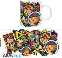 [Merchandise] ABYstyle Crash Bandicoot Mok Stickers 320ML, Diversen, Overige Diversen, Nieuw, Ophalen of Verzenden