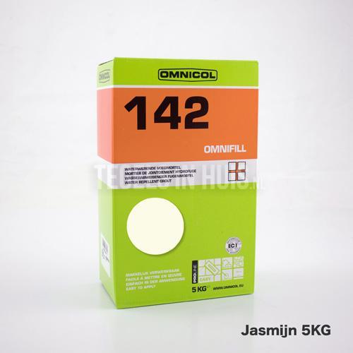 Omnicol 142 voeg jasmijn 5kg  tegeloutlet tegels in huis, Doe-het-zelf en Verbouw, Tegels, Nieuw, 10 m² of meer, Ophalen of Verzenden