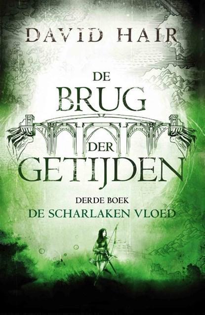 De scharlaken vloed | 9789024566150 | David Hair, Boeken, Fantasy, Zo goed als nieuw