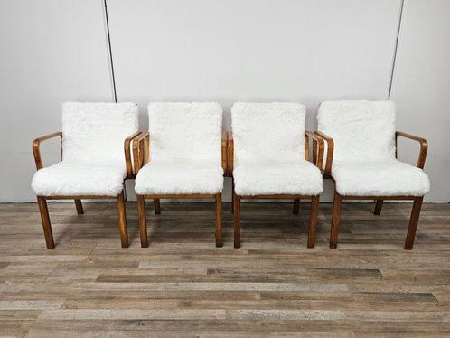 Joc - J. O. Carlsson - Fauteuil (4) - Beuken, Haar, Antiek en Kunst, Antiek | Meubels | Stoelen en Banken