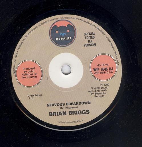 Brian Briggs - Nervous Breakdown, Cd's en Dvd's, Vinyl Singles, Verzenden