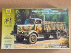 Zvezda 3596 Heavy 4WD cargo truck L4500A 1:35, Verzenden, Nieuw