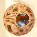 Handgeweven Stro Vogelnest – Hangend Broednest voor Tuin