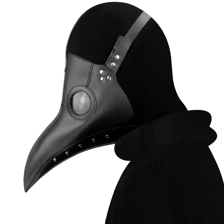 Pest Dokter Snavel Masker Plague Doctor Plaag Halloween Mask, Verzamelen, Overige Verzamelen, Verzenden