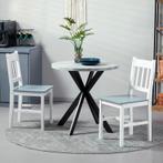 TRUUSK Set Van 2 Eetkamerstoelen, Keukenstoelen, Massief Hou, Huis en Inrichting, Stoelen, Verzenden, Nieuw