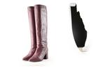 Manfield Laarzen in maat 38 Paars | 10% extra korting, Kleding | Dames, Schoenen, Hoge laarzen, Overige kleuren, Verzenden, Zo goed als nieuw