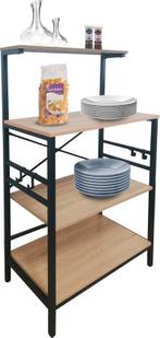 2dekans | ERRO Keukenrek - keukenkast - 58x35x122cm, Huis en Inrichting, Ophalen of Verzenden, Zo goed als nieuw