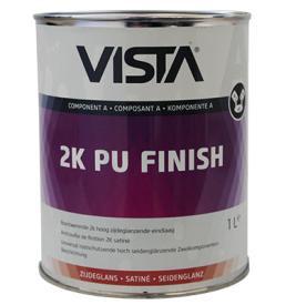 Vista Aqua 2K PU Finish kleur per 5 kg set inclusief