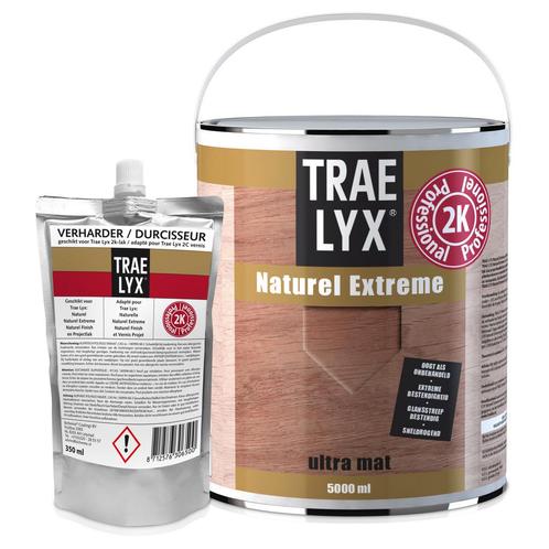 Trae lyx naturel extreme 5 liter, Doe-het-zelf en Verbouw, Verf, Beits en Lak, Nieuw, Verzenden