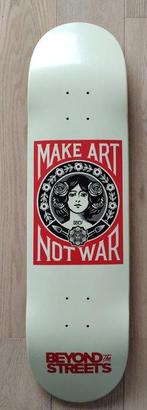 Shepard Fairey (OBEY) (1970) - Make art not war (Brown) · No