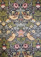 Stof William Morris stijl Art Nouveau Strawberry Thief-