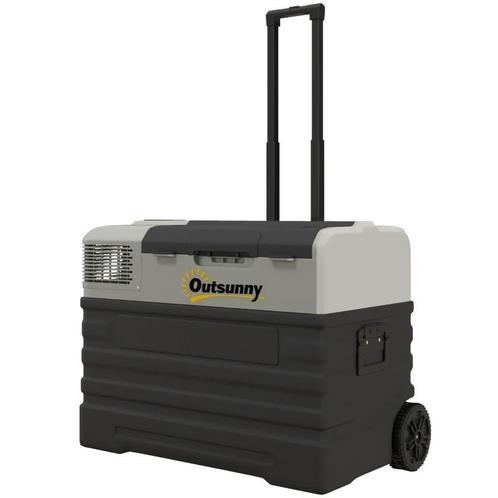 TRUUSK Autokoelkast, Koelbox, Verrijdbaar, 56L -20 Tot 20, 6, Auto diversen, Overige Auto diversen, Verzenden
