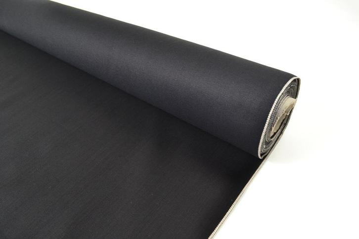 Japanse Denim Stoffen Zwart, Hobby en Vrije tijd, Stoffen en Lappen