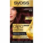 3x Syoss Oleo Intense Haarverf 4-23 Bordeaux Rood, Nieuw, Verzenden
