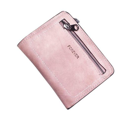 ZILOU Ritsportemonnee Portefeuille Billfold Roze [TIP!], Sieraden, Tassen en Uiterlijk, Portemonnees, Roze, Nieuw, Overige merken