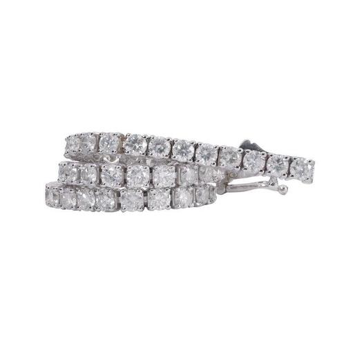 Zonder Minimumprijs - Armband - 14 karaat Witgoud - 5.65ct., Sieraden, Tassen en Uiterlijk, Armbanden