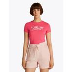 TOMMY JEANS T-shirt met logoprint op borsthoogte, Kleding | Dames, Verzenden, Nieuw