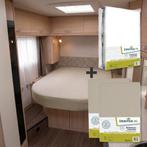 Textielpakket Queensbed/Eilandbed - 1 molton met 2 jersey, Verzenden, Nieuw, Wit