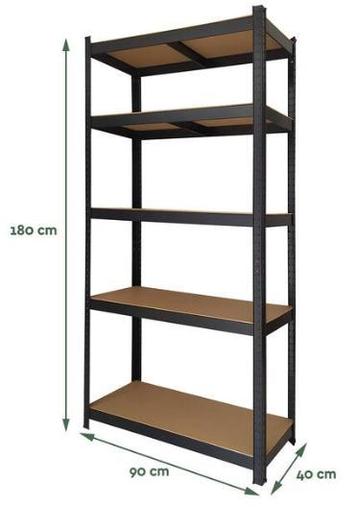 BRASQ Stellingkast SU175 Zwart – max. 875 KG beschikbaar voor biedingen
