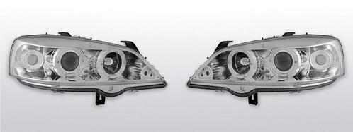 Koplampen Angel Eyes | Opel Astra G 1998-2004 | LED |chroom, Auto-onderdelen, Verlichting, Nieuw, Opel, Verzenden