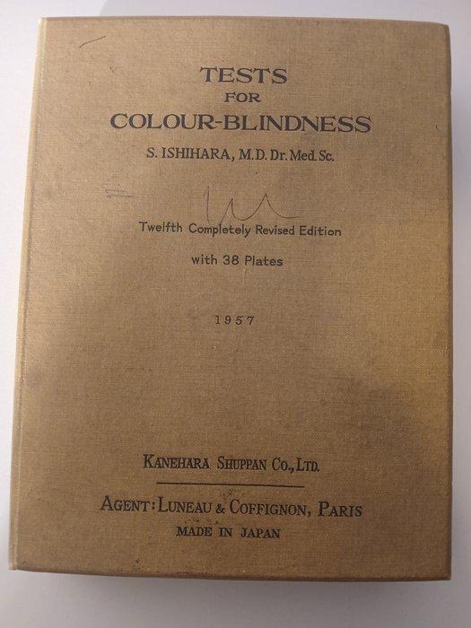 Shinobu Ishihara - Tests for Colour-Blindness - 1954-1957, Antiek en Kunst, Antiek | Boeken en Bijbels