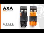 AXA Foldable 800 Vouwslot 8mm - Grijs, Verzenden, Nieuw
